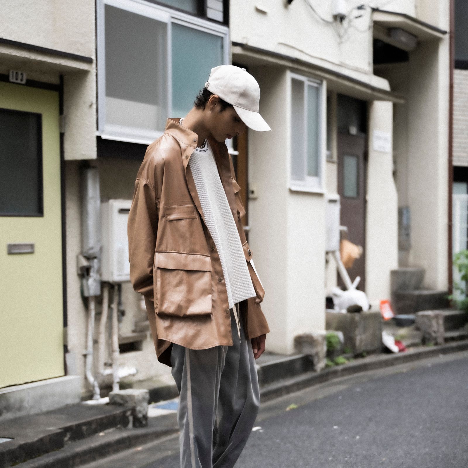 M-65 シャツジャケット (BROWN) / LB25SS-SH07-FFL