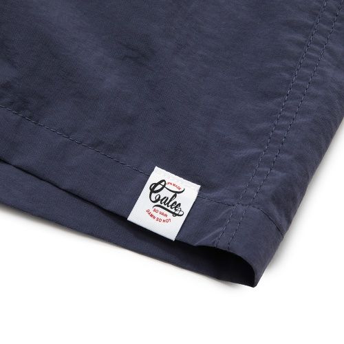 PEACH SKIN NYLON EASY SHORTS (DARK PURPLE)