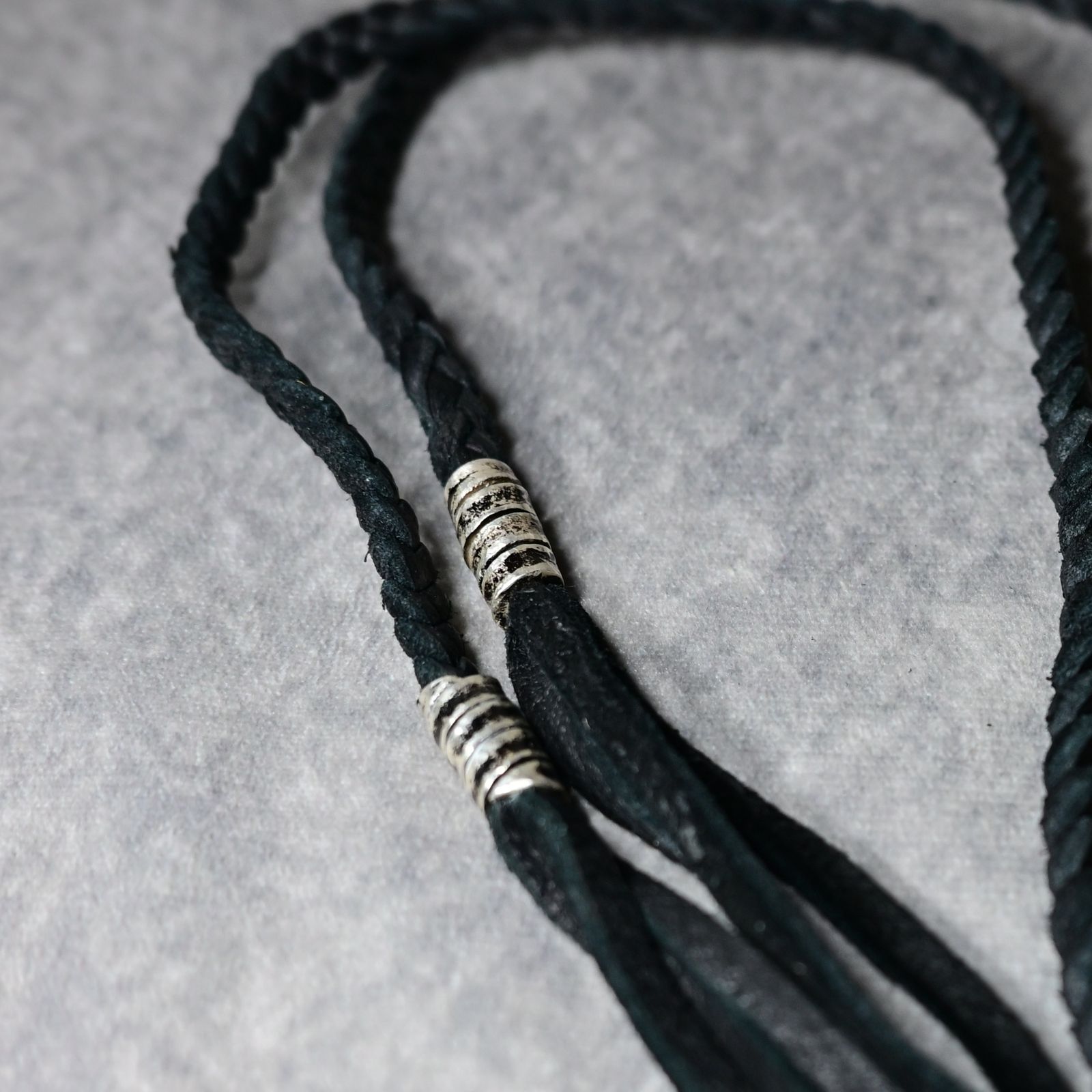 DEER LEATHER CORD 2｜ SILVERS 純銀