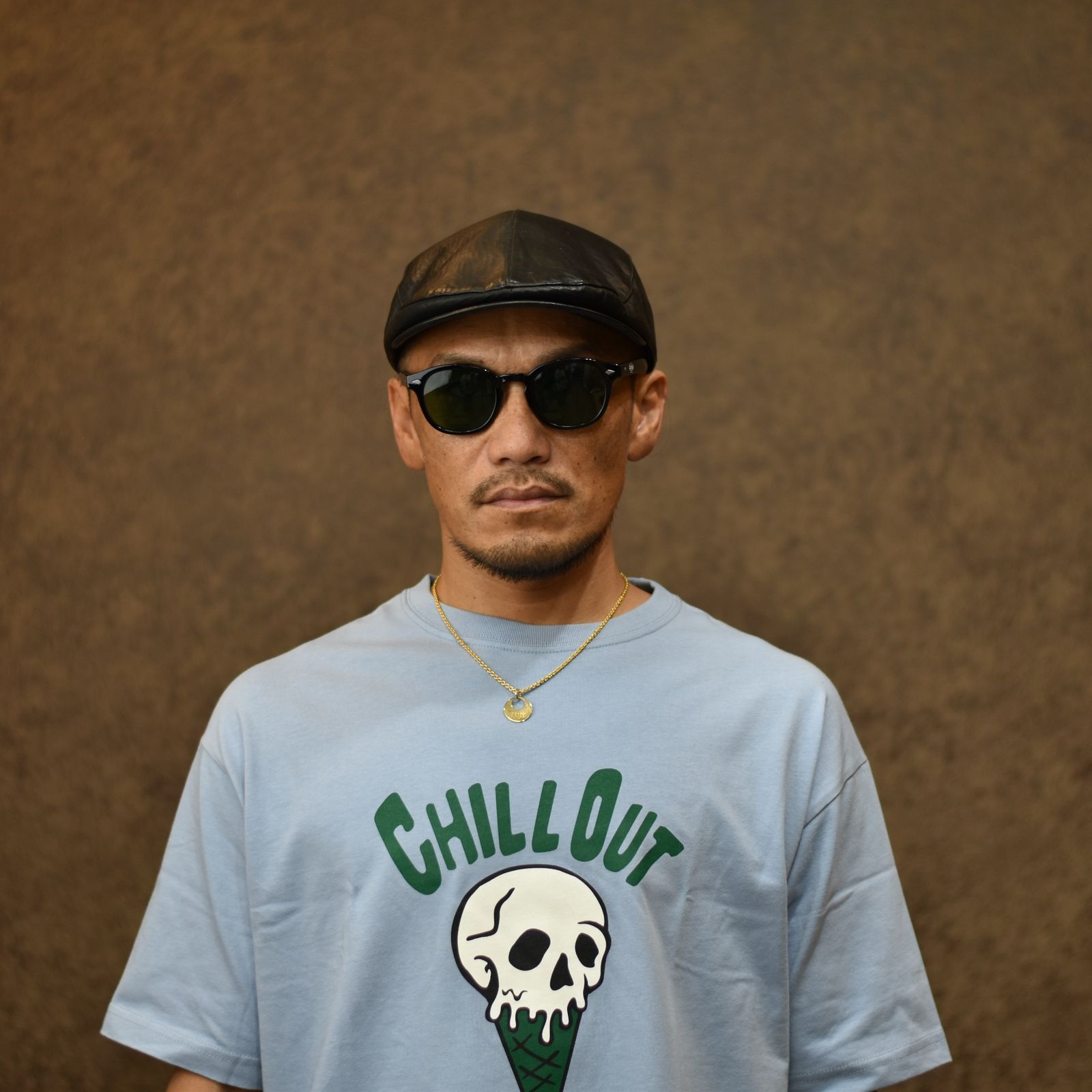CUTRATE LOGO GLASSES (BLACK × GREEN) / カットレイト ロゴ グラシズ