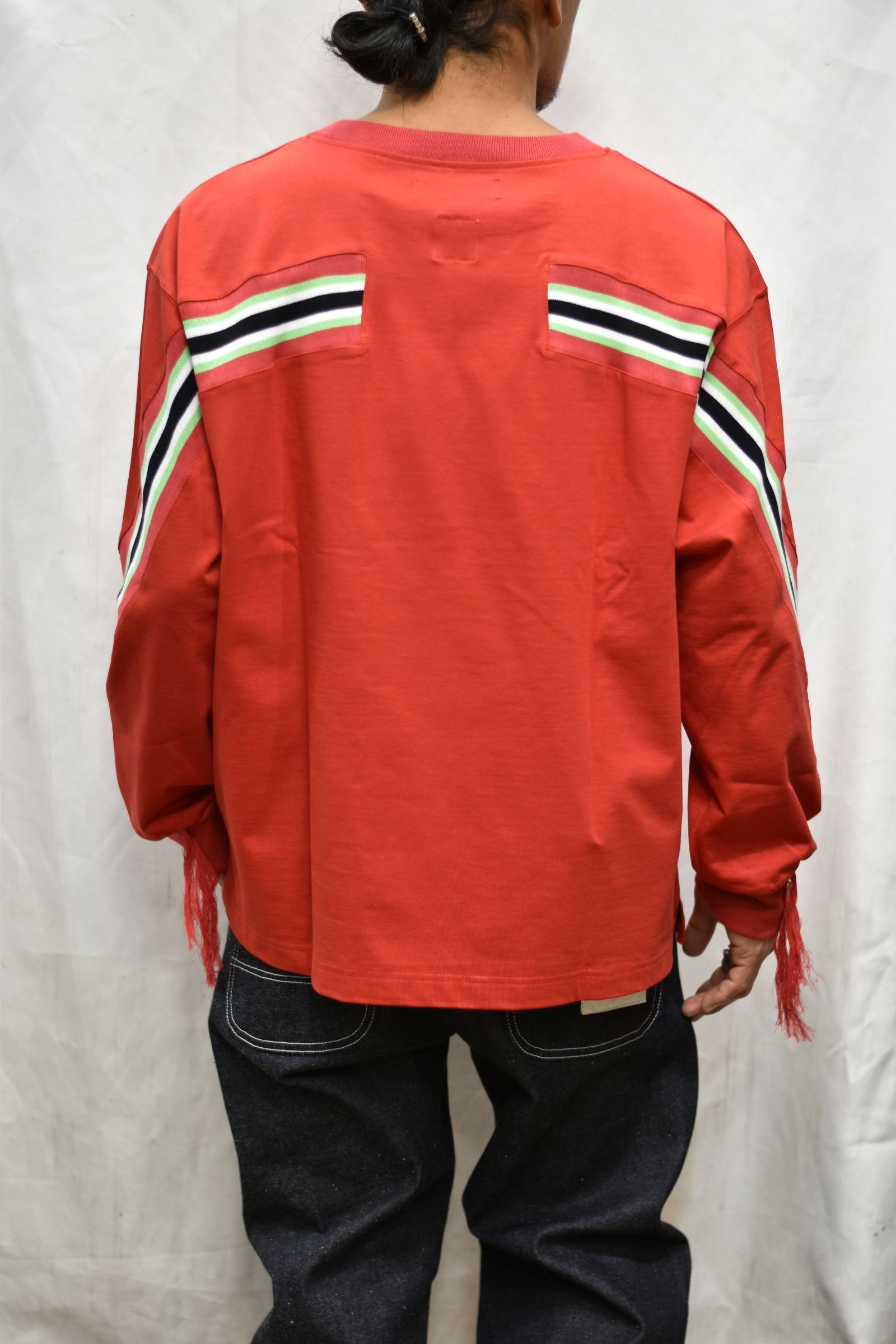 サッカーリブ ロングカットソー