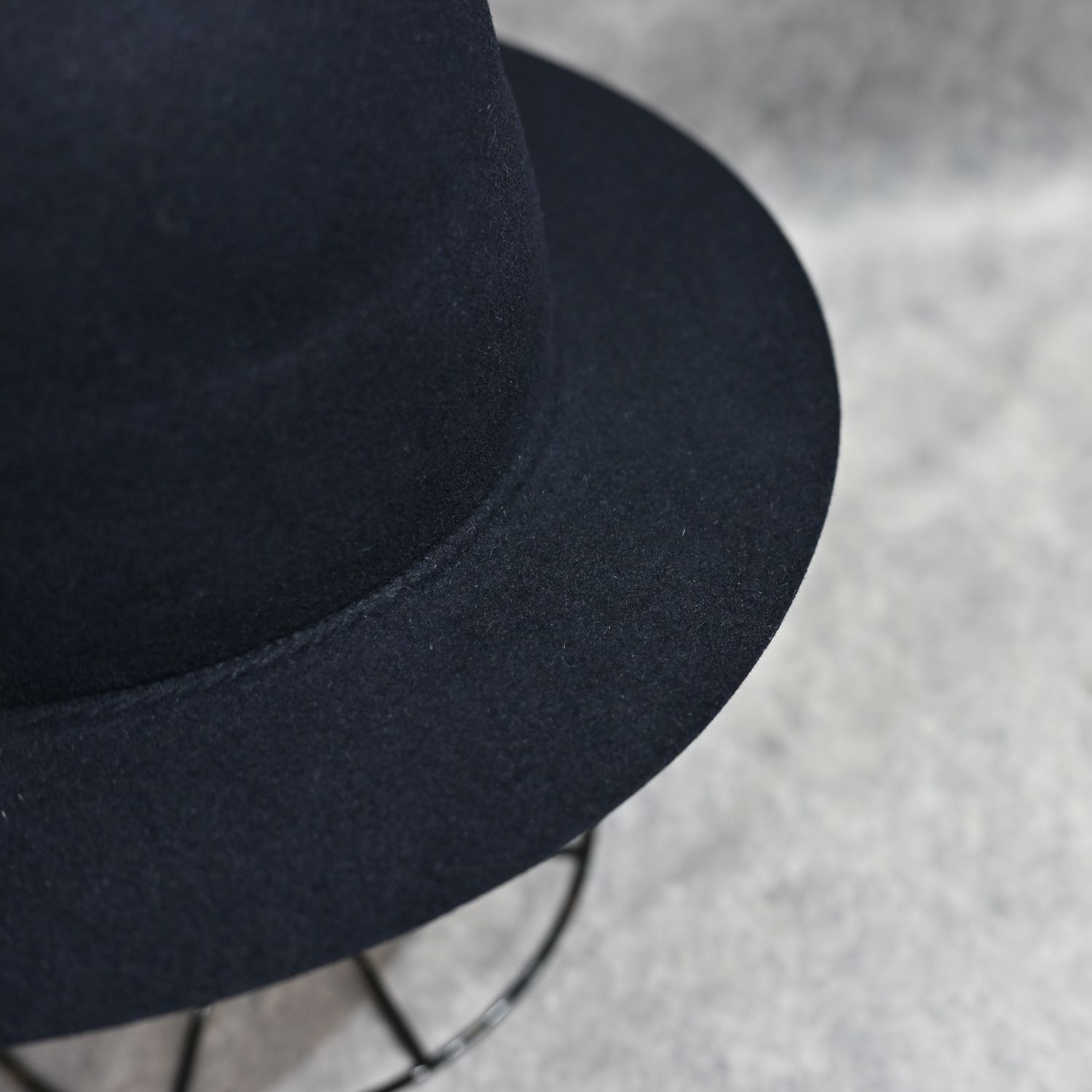 Porter Classic - CLASSIC FELT HAT （BLACK）｜クラシック ハット