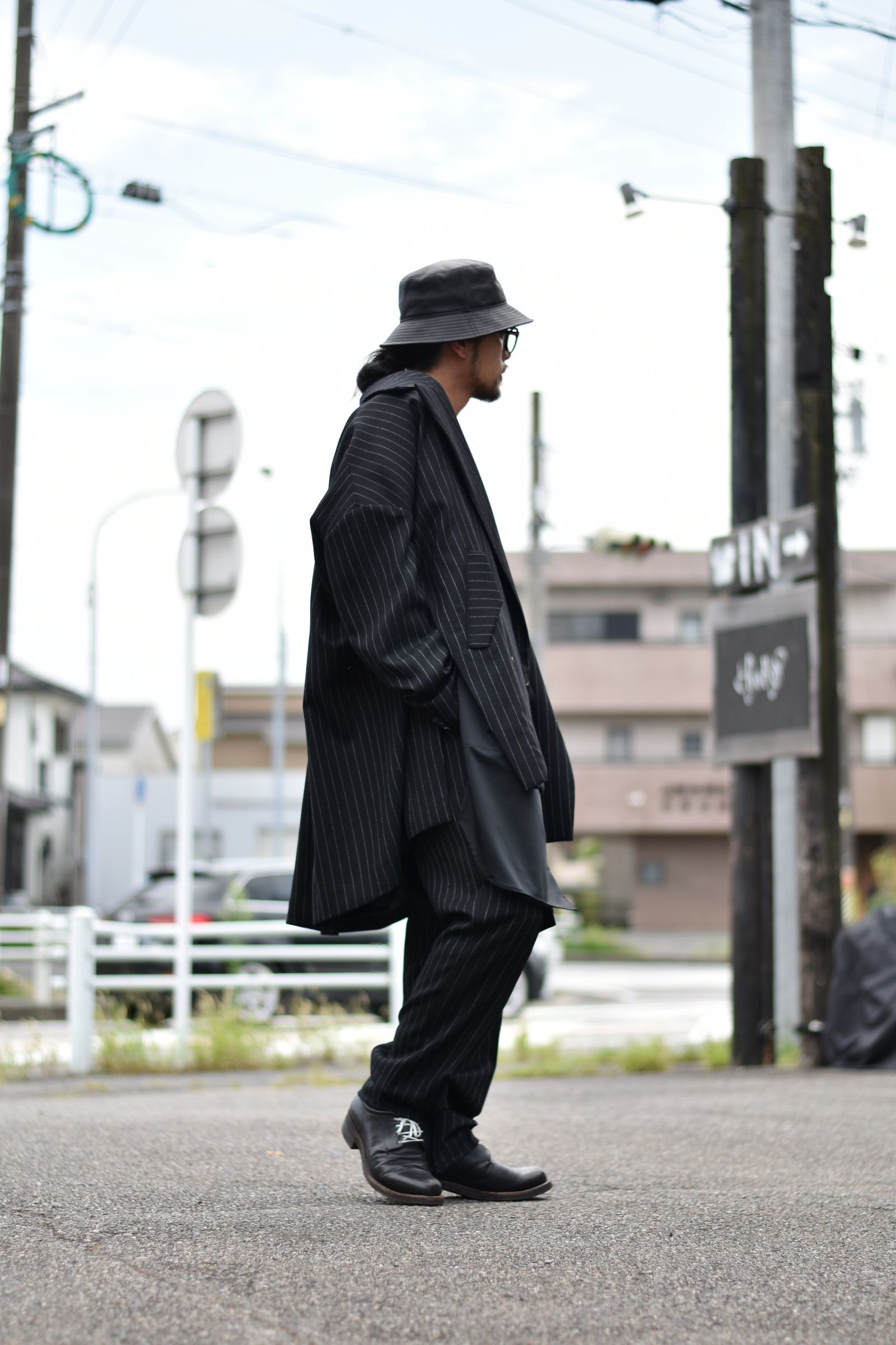 1タックストレートトラウザー / LB21FW-PT01-SX (STRIPE)