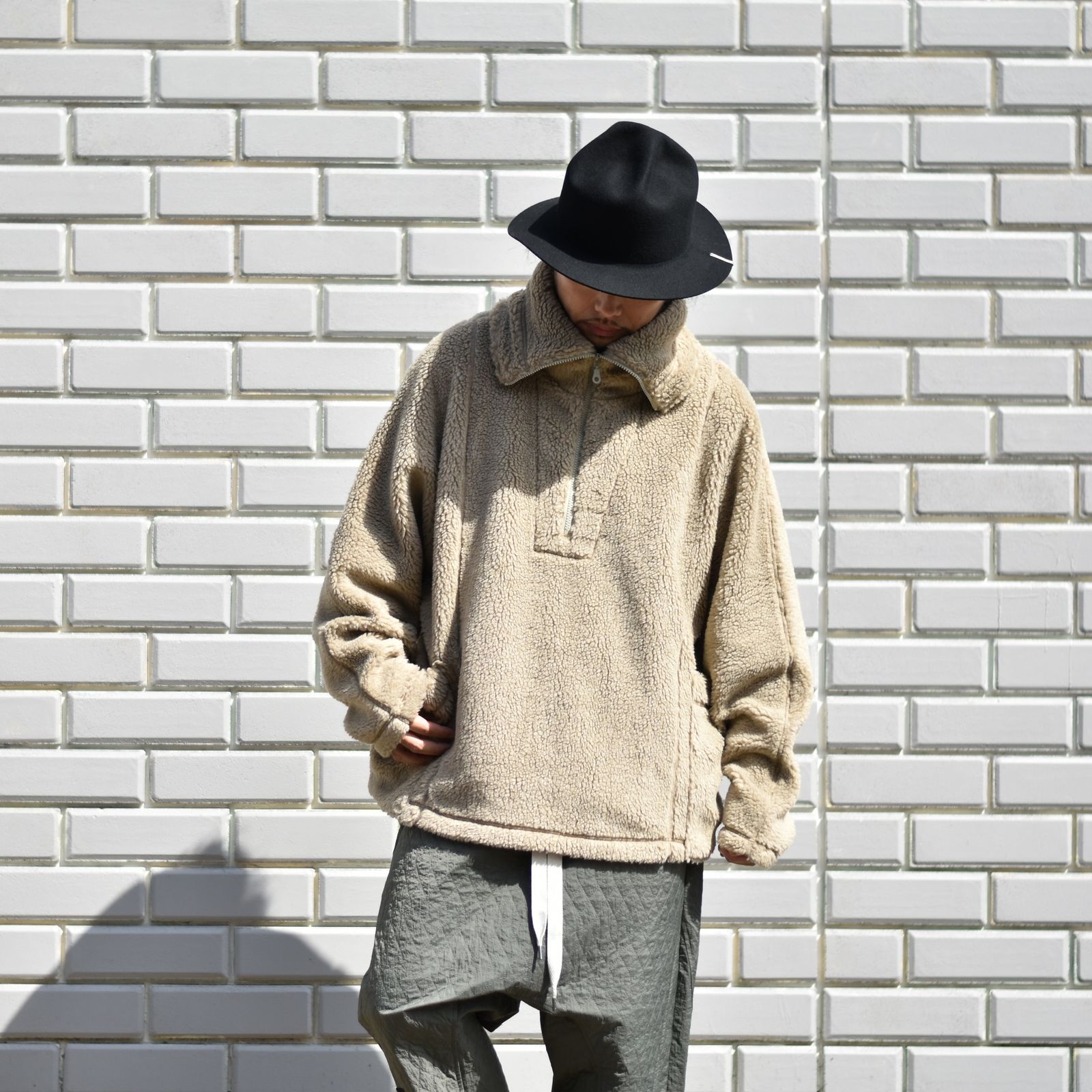 massive super high neck (BEIGE)