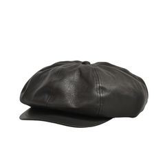 × ISAMU KATAYAMA BACKLASH｜FURNITURE LEATHER CASQUETTE （BLACK）｜ファニチャーレザー キャスケット｜HW-H15-786