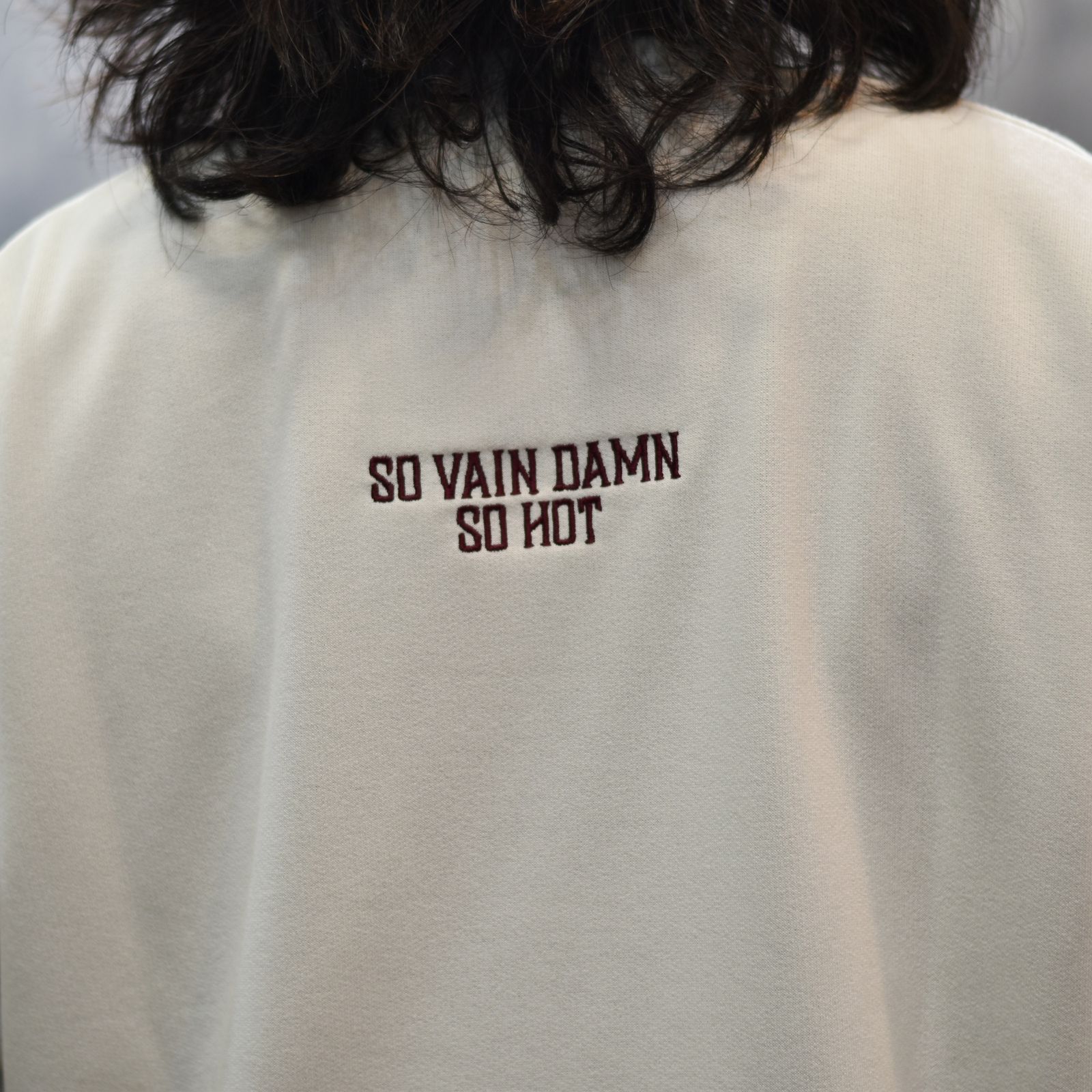 AEROKNOT® CALEE NATINAL LOGO DROP L/S TEE (GRAY)｜機能素材 エアロノット ロングスリーブ Tシャツ｜CL-25AW004