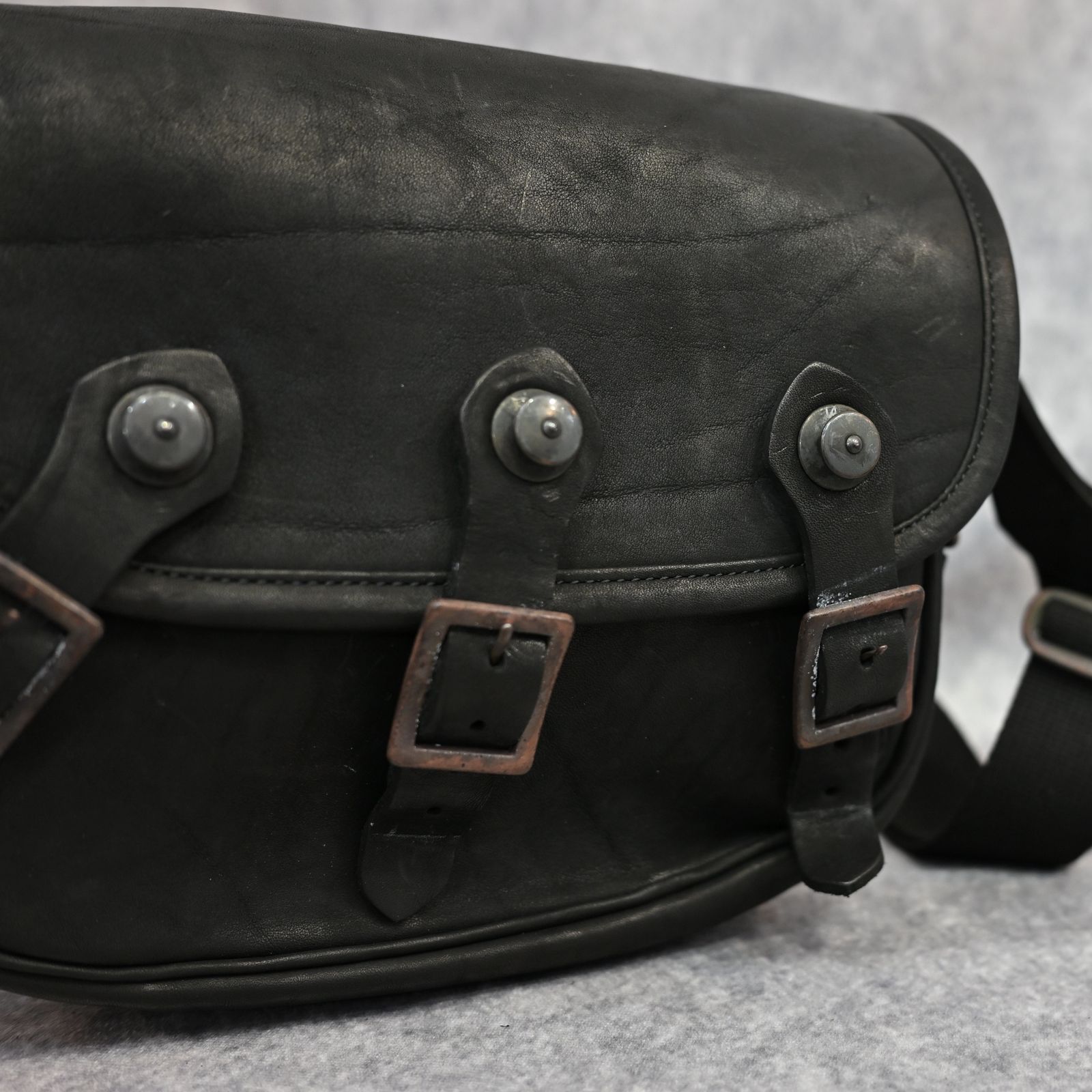 JPショルダー製品染め カートリッジBAG （BLACK）｜92-36