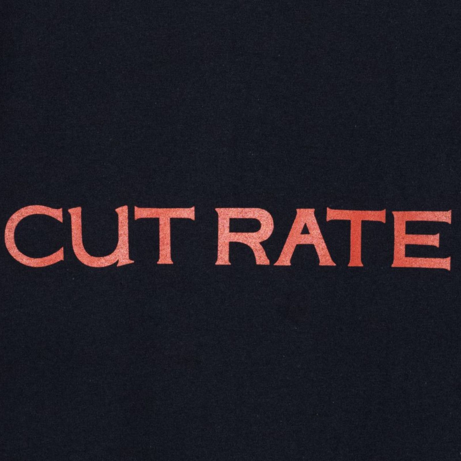 CUTRATE F&D LOGO S/S TEE (BLACK) / プリントTシャツ