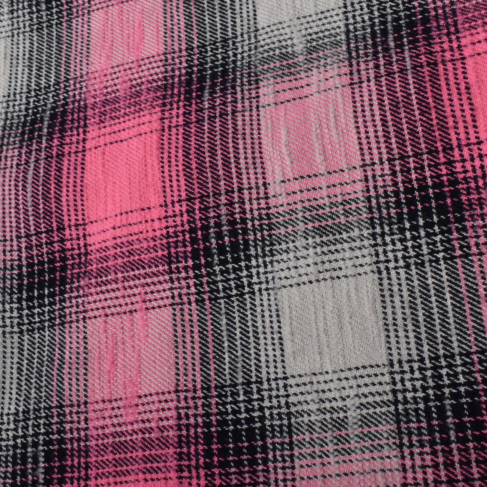 Heavy Cotton Flannel Ombre Work Shirt （PNK）｜フランネル オンブレチェック ワークシャツ｜MDFBF09503