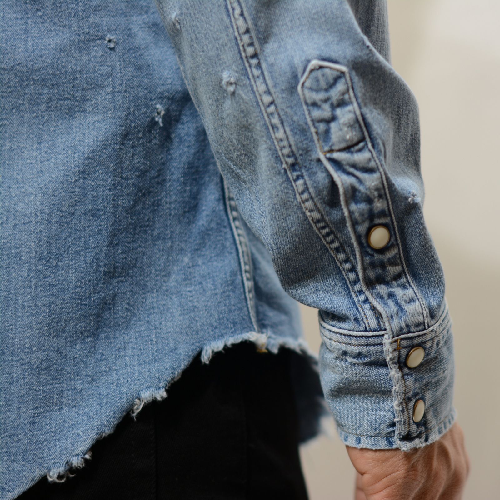 [STANDARD]  Denim Western SH USD / ウエスタン デニムシャツ （インディゴ）