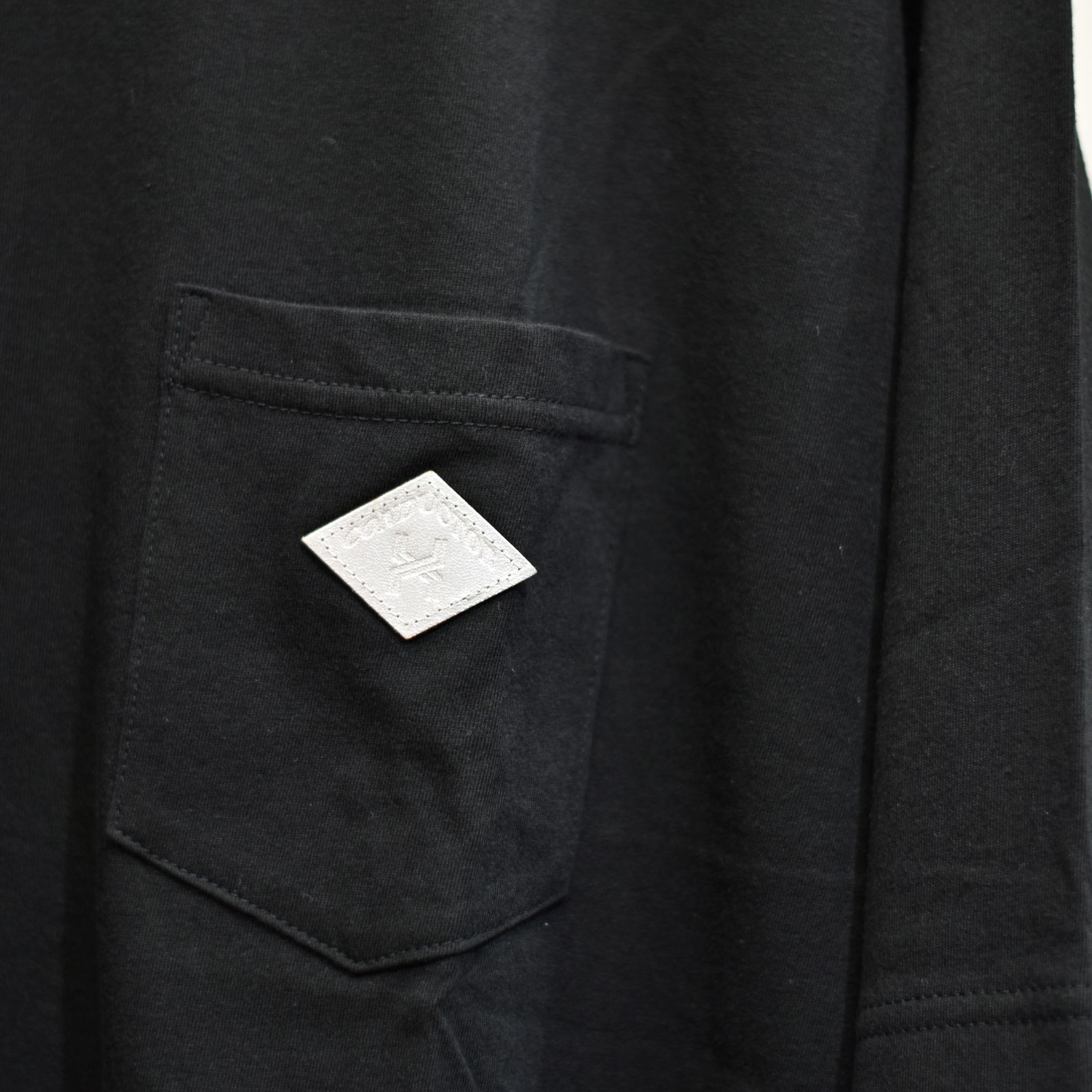 COTTON LAYERD T-SHIRT (BK)