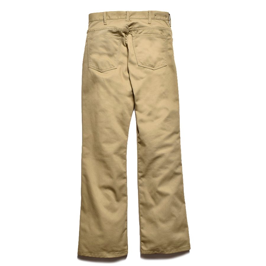 OC/RE Slim Flare 5pocket （BEI） / スリムフレアシルエット5ポケットパンツ （ベージュ）