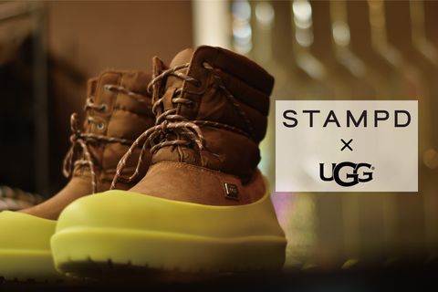 UGG® x STAMPD プレミアム素材を使用した高機能で万能なフットウェア