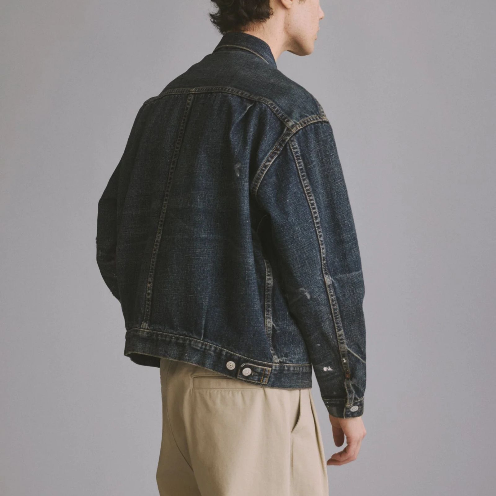 #006 2ND T-BACK JACKET （INDIGO） / デニムジャケット セカンド （インディゴ） 2026SSJK-YY-0003