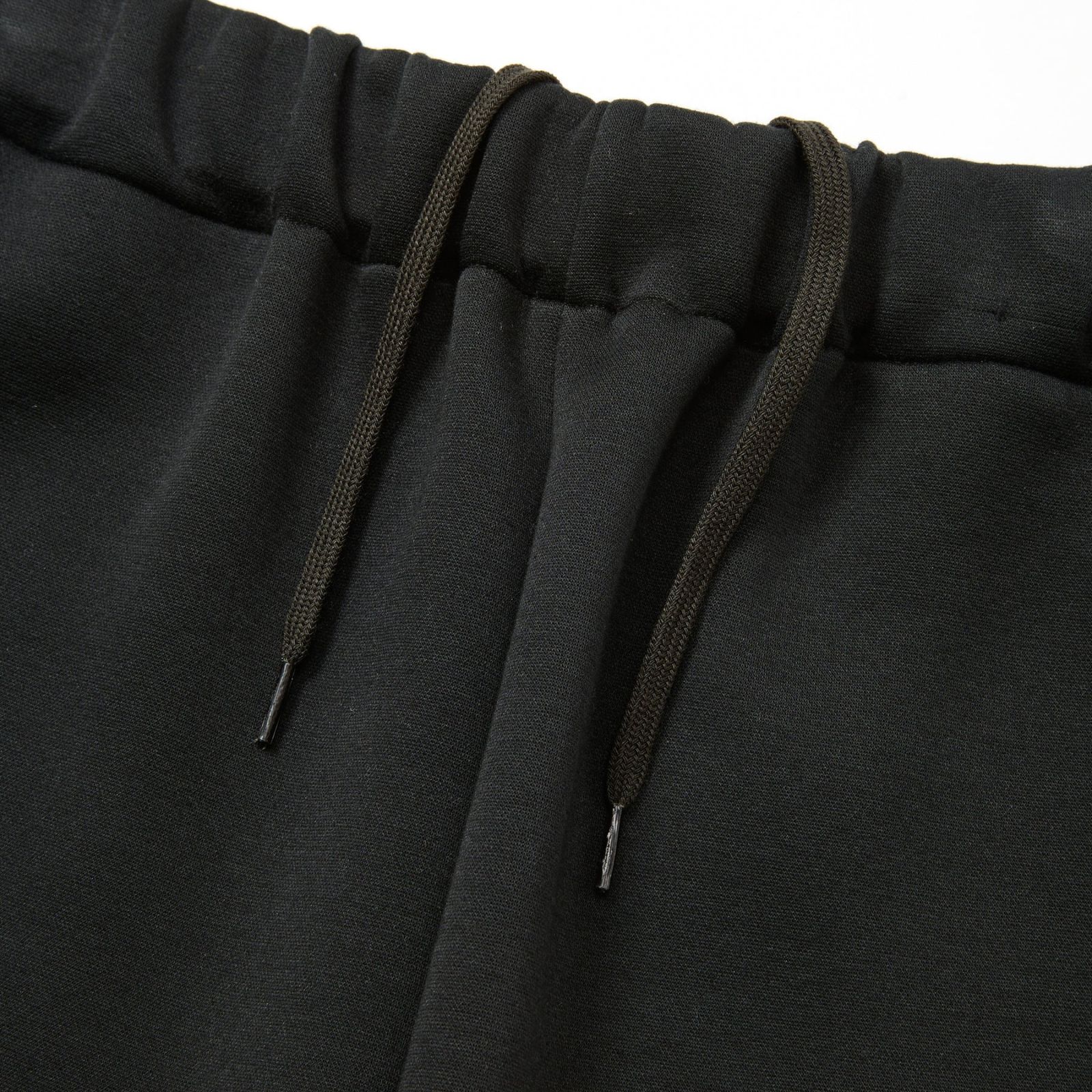 HIGH GAUGE DOUBLE KNIT SWEAT RELAX PANTS (BLACK)｜ダンボールニットスウェットパンツ｜CL-25AW020