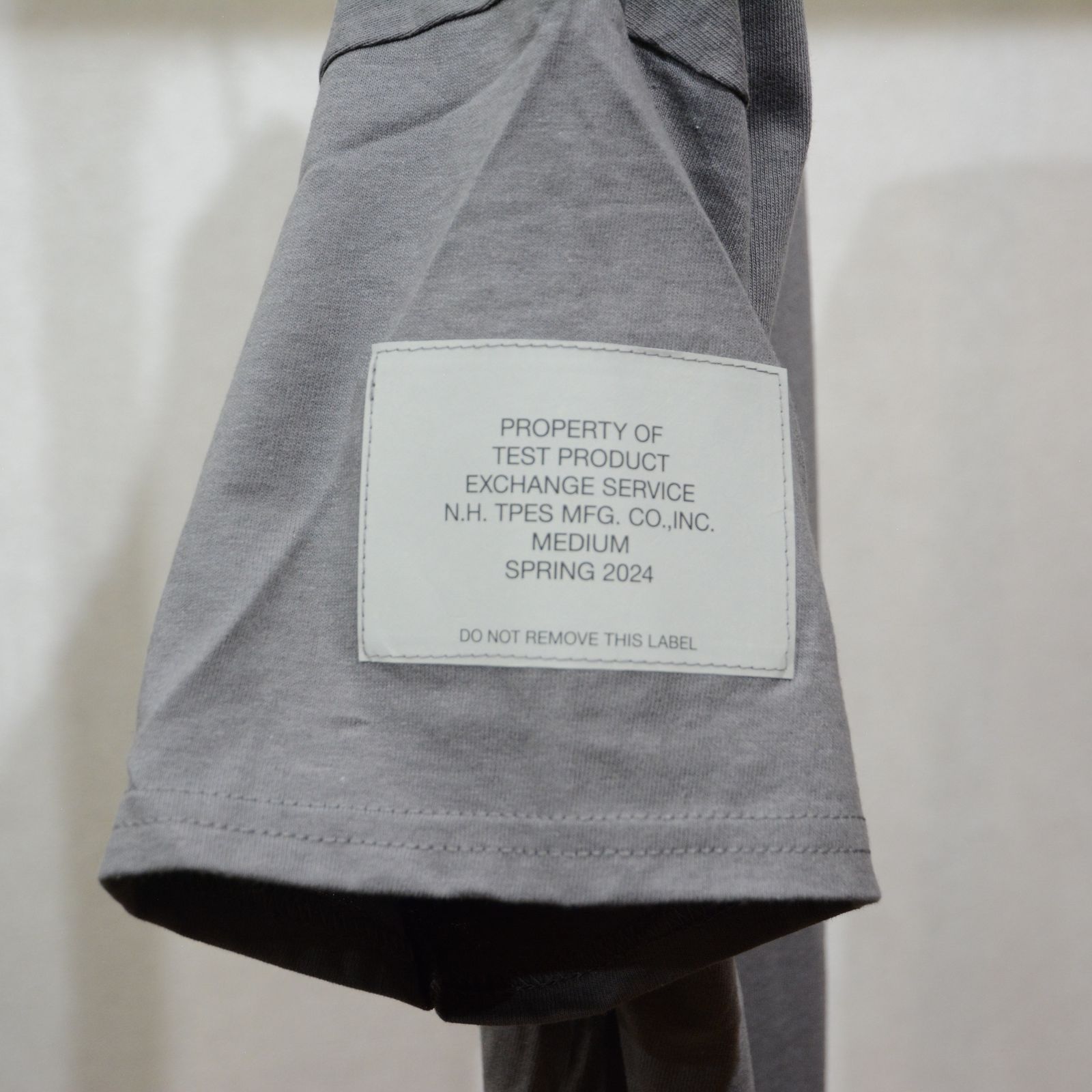 HALF SLEEVE SHIRT （CHARCOAL） / 半袖Tシャツ (チャコール)