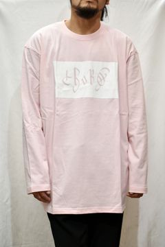 chord ボックスロゴ L/S Tシャツ (PNK)