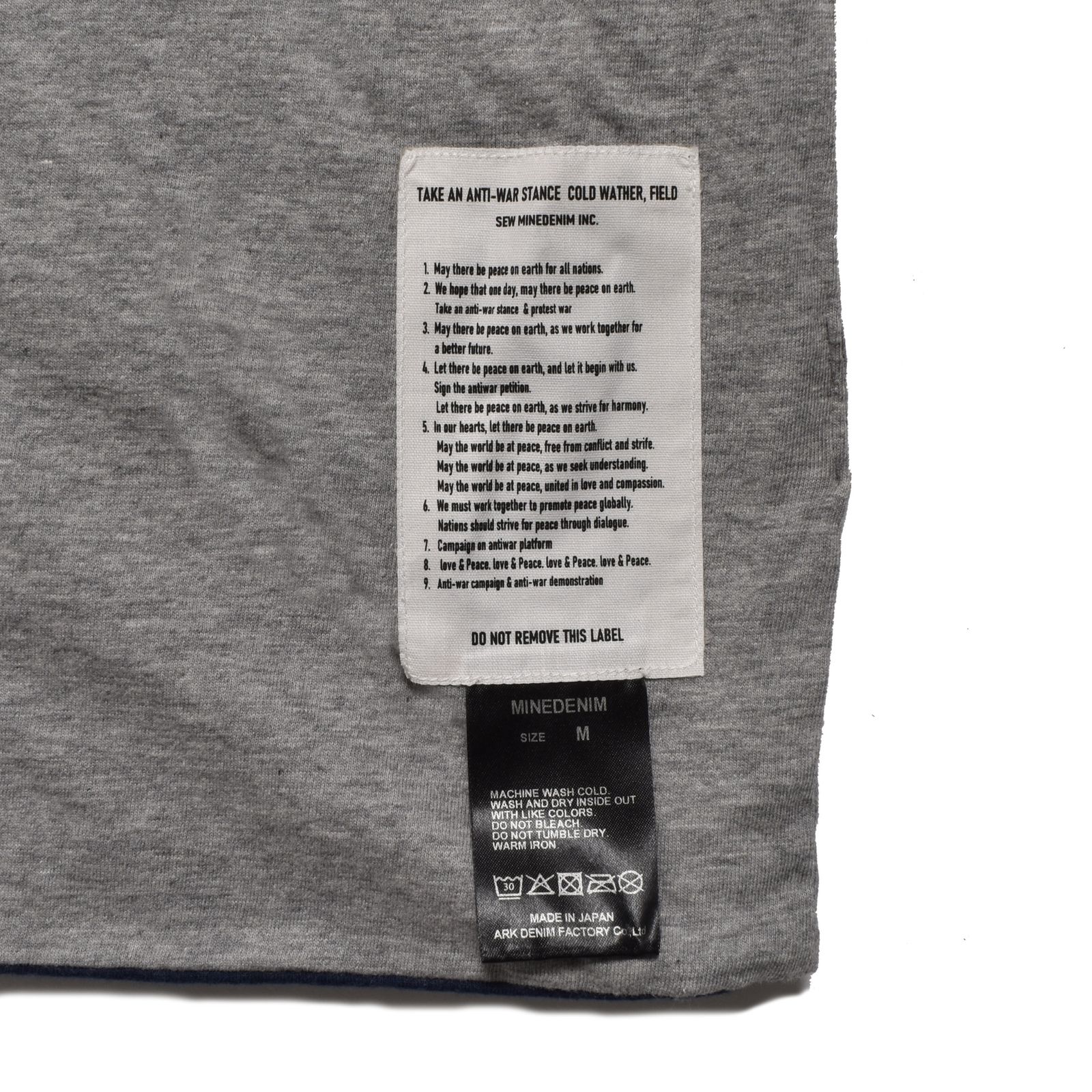 Reversible T-SH （BLU） / リバーシブル プリントTシャツ （ブルー） 2508-4001