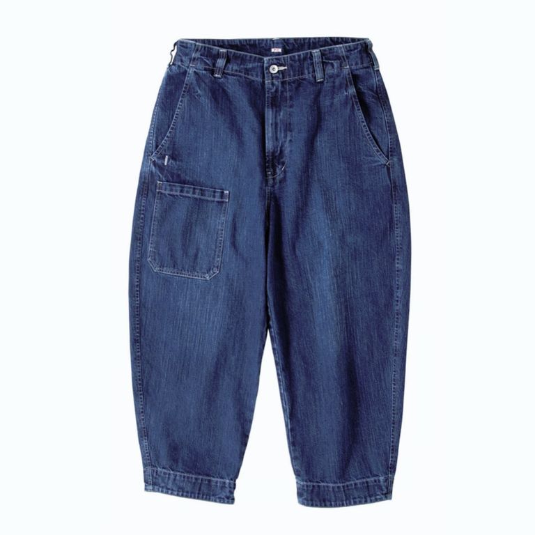 Porter Classic - STEINBECK DENIM POCKET PANTS (INDIGO Porter Classic - STEINBECK DENIM POCKET PANTS (INDIGO
