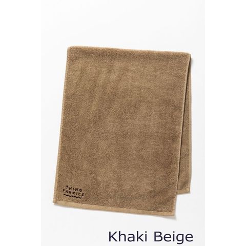シングファブリックス フェイスタオル (カーキベージュ) | TIP TOP 365 Face Towel (Khaki Beige)