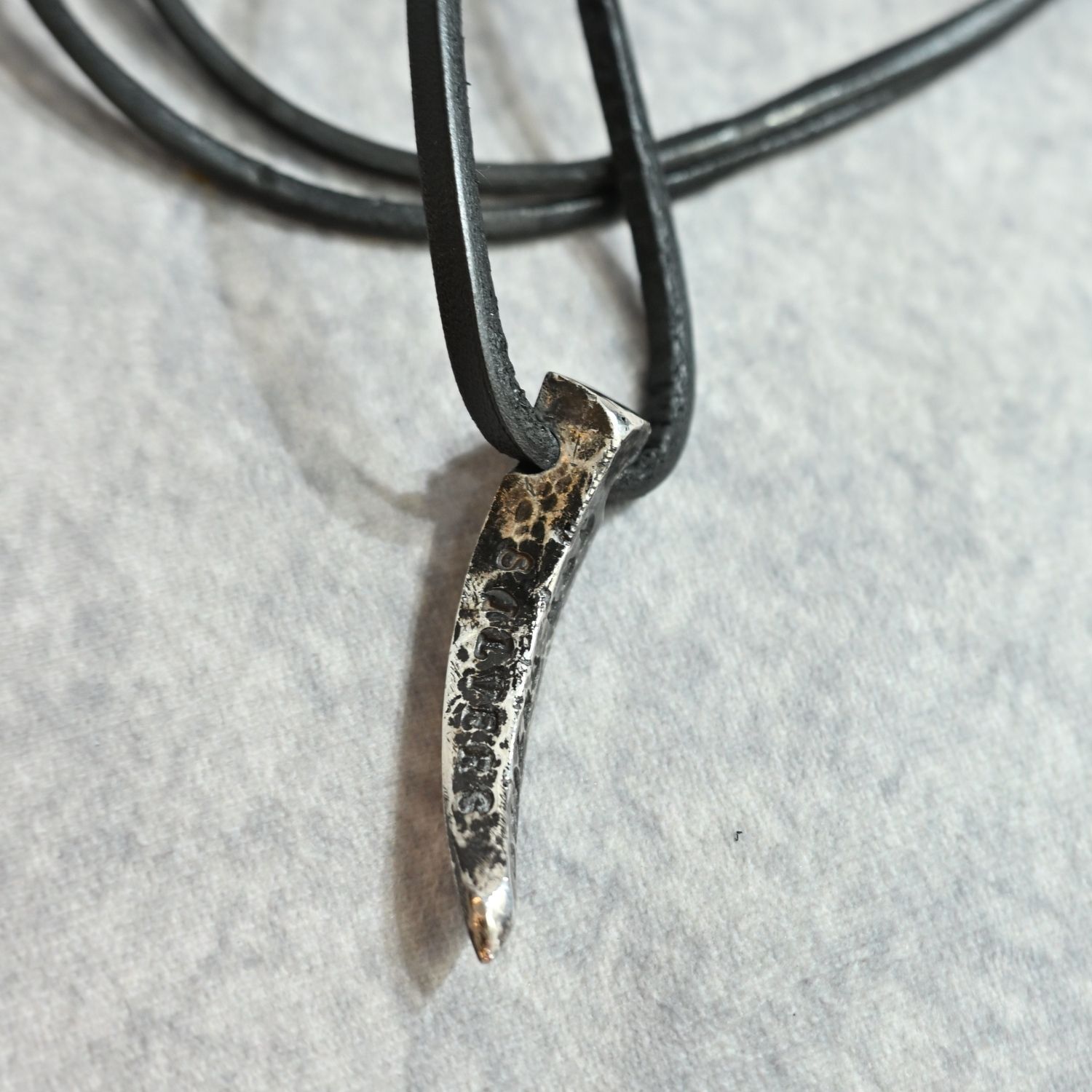 TALON TOP-04 + MARYAM HORSE LEATHER CORD｜ SILVERS 純銀
