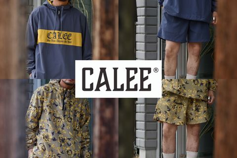 CALEE - キャリー | 22SS | アノラックパーカー・ショートパンツ | 着用イメージ♪