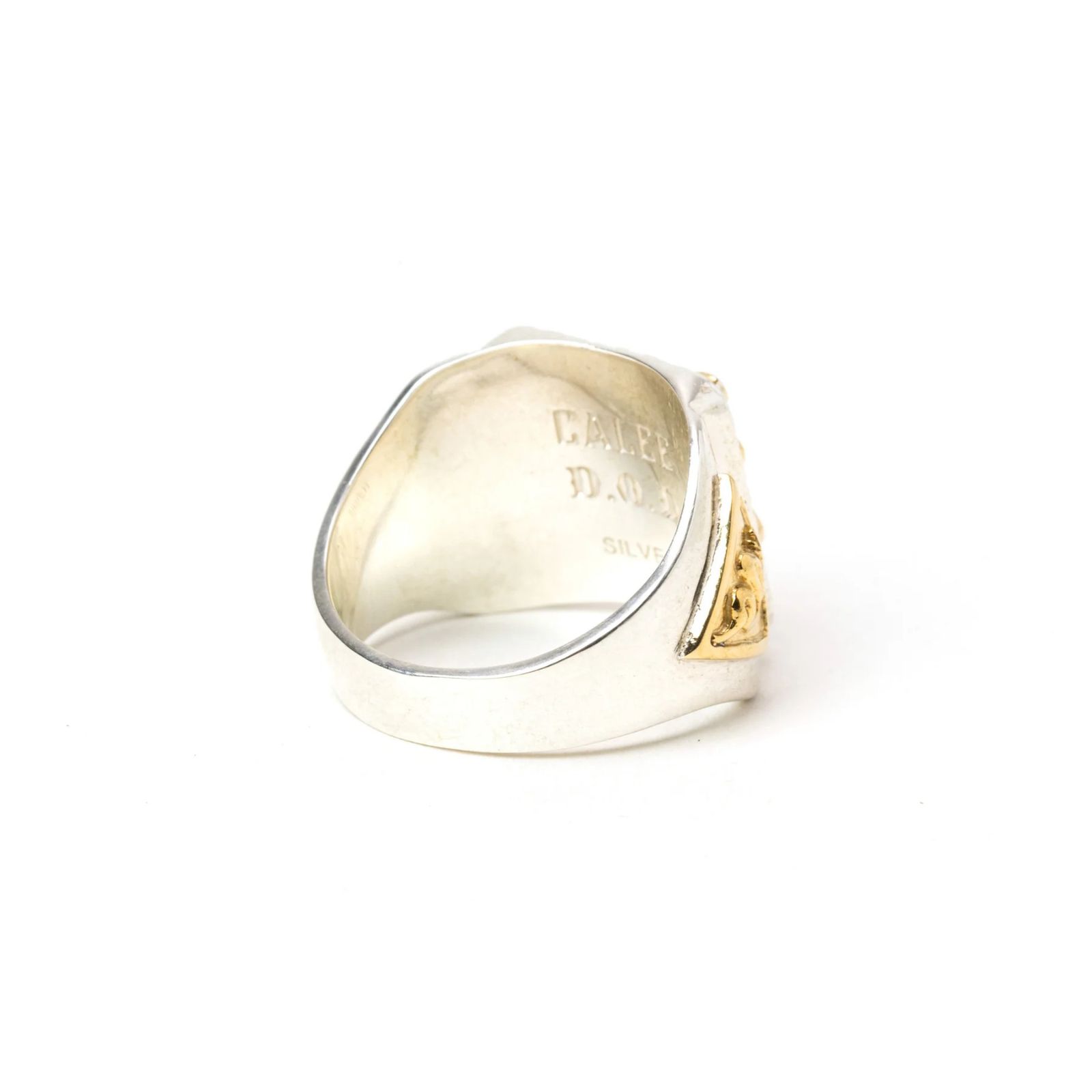 MEXICAN TASTE JAPANESE FUKU RING (SILVER × GOLD) / メキシカン 福リング