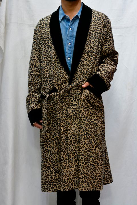 Flannel Leopard Gawn