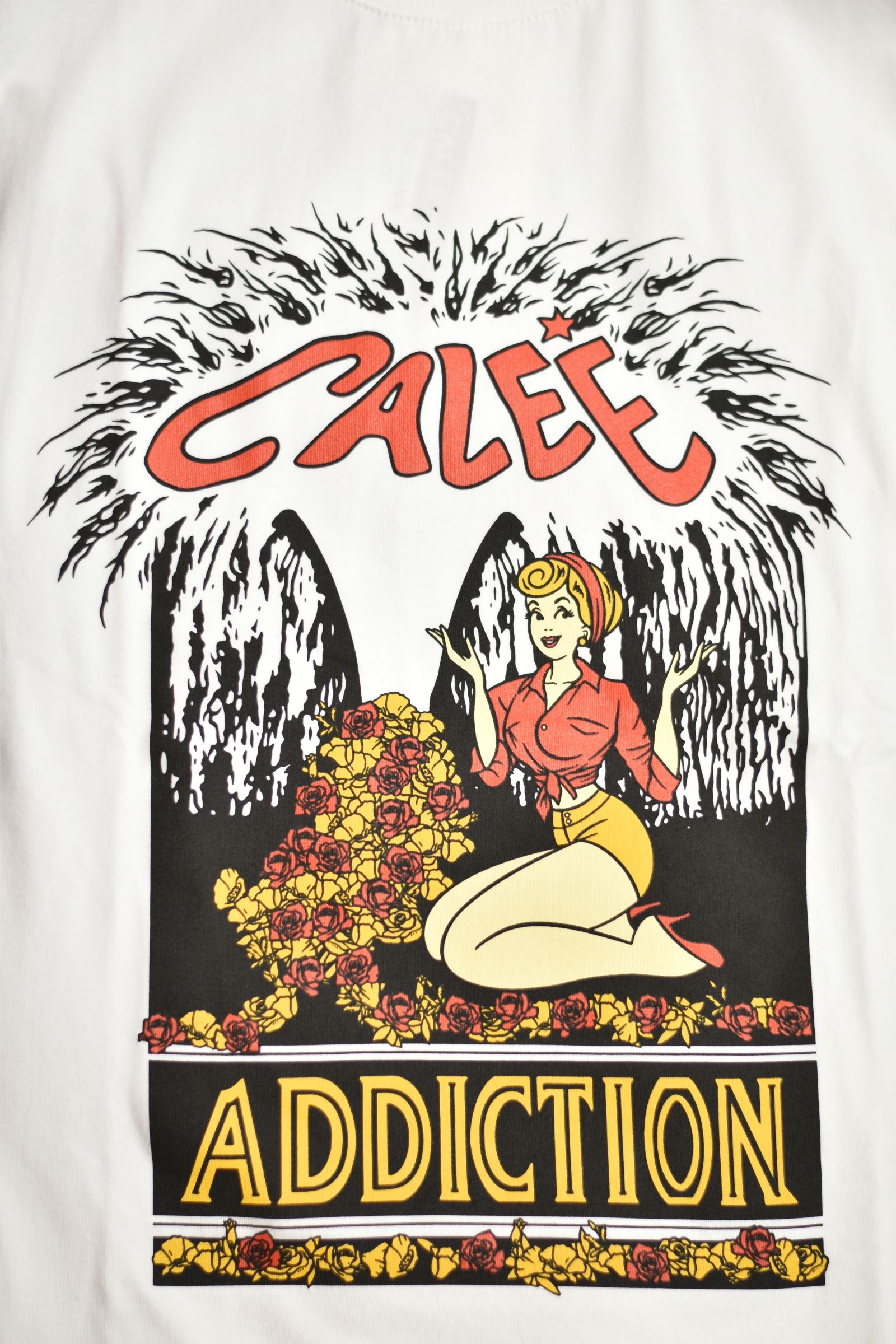 STRETCH ADDICTION T-SHIRT (WHITE)