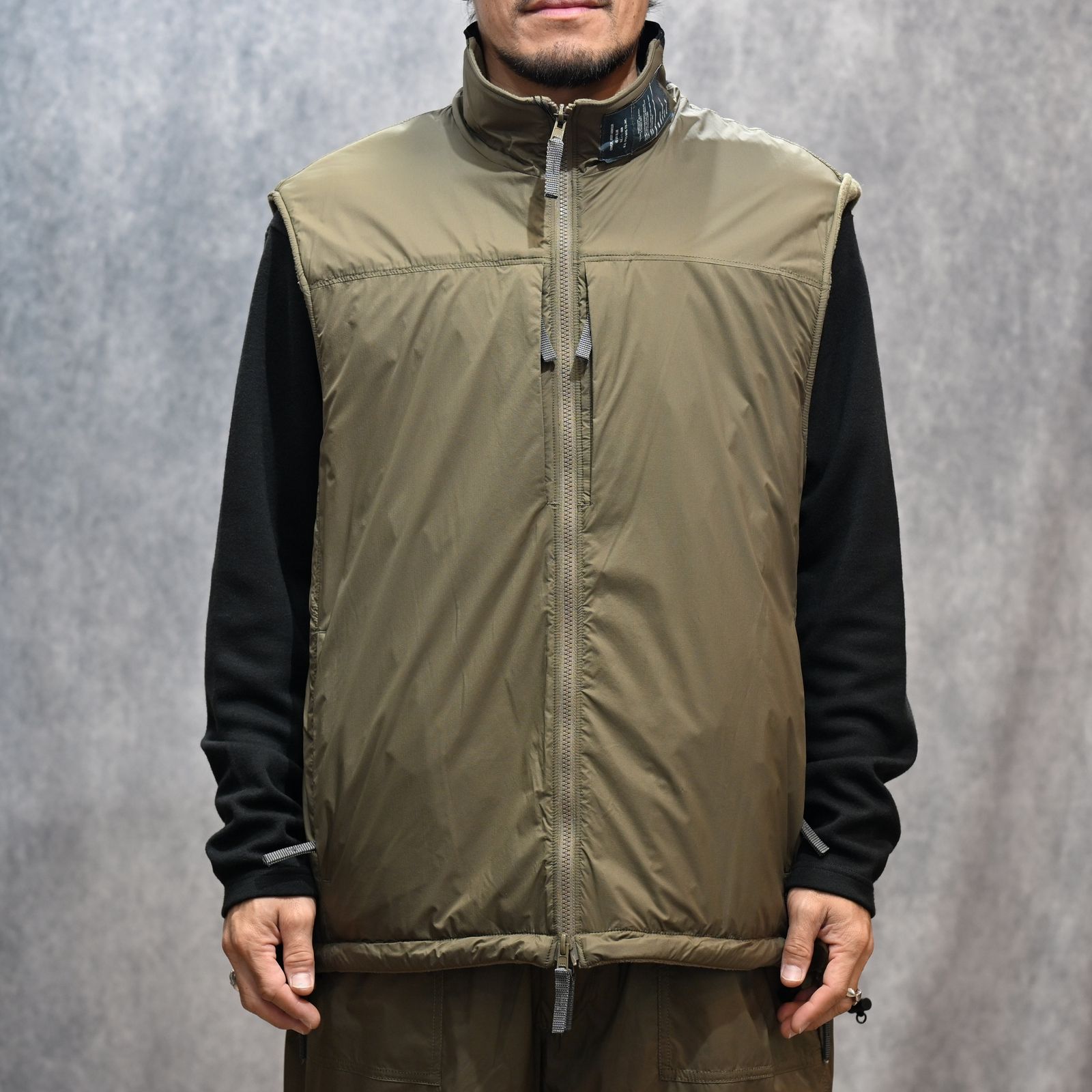 REVERSIBLE VEST （BEIGE）｜リバーシブル ベスト｜9252-VE01-003