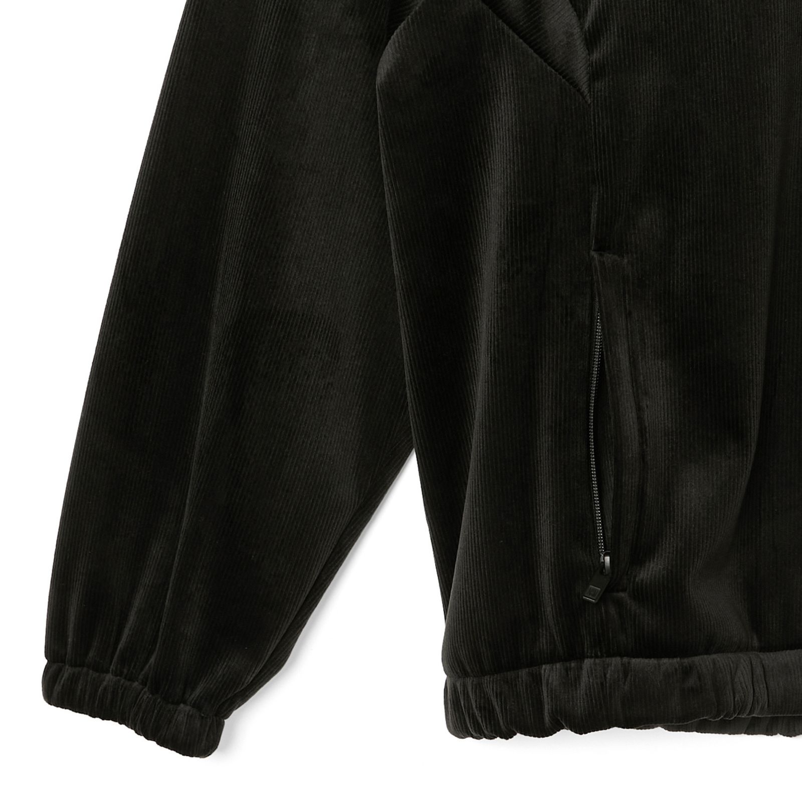 TRACK JACKET （BLACK）｜コーデュロイ トラックジャケット｜2252-BL08-008