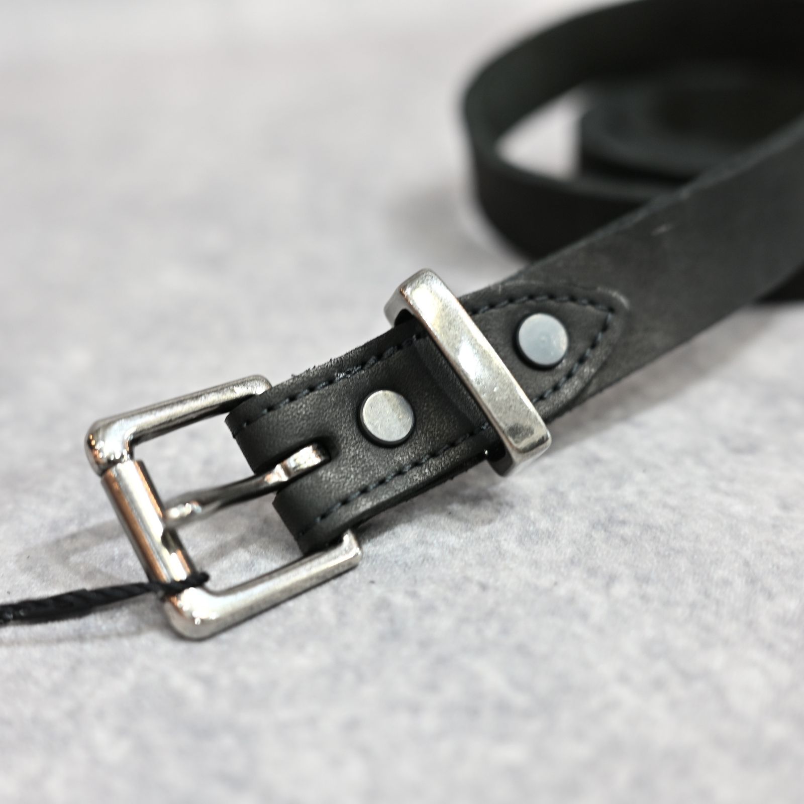 ジャパンショルダー 製品染め 25mmベルト （BLACK / ブラック） 318-40