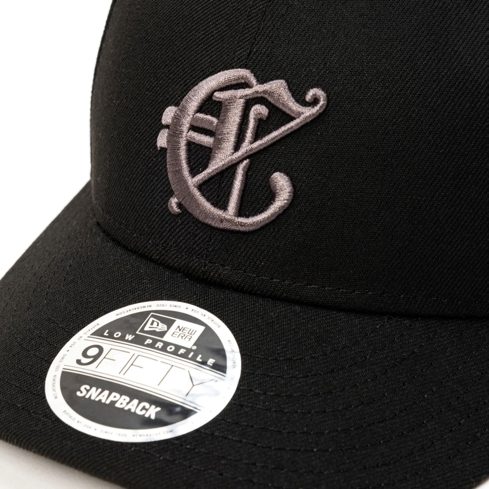 × NEW ERA®︎ CALEE LOGO BASEBALL CAP ＜EXCLUSIVE＞ (BLACK)｜× ニューエラ ベースボールキャップ｜CL-NEWERA011