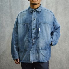 SHIRT BLOUSON （BLUE） / シャツブルゾン （ブルー） / 9251-BL08-007