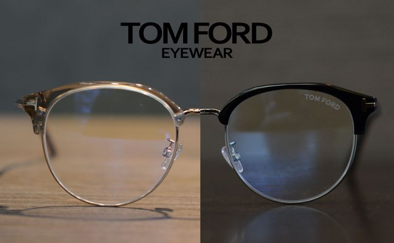 TOM FORD EYEWEAR 【ビジネスシーンからクラシカルな雰囲気まで重宝するブロー眼鏡】