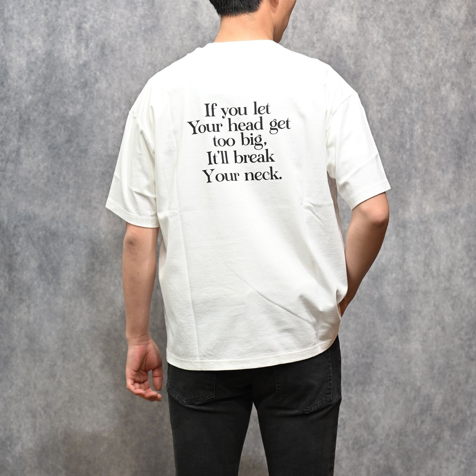 It’ll Break Your Tee （WHT） ｜プリントTシャツ (ホワイト)｜2604-4001