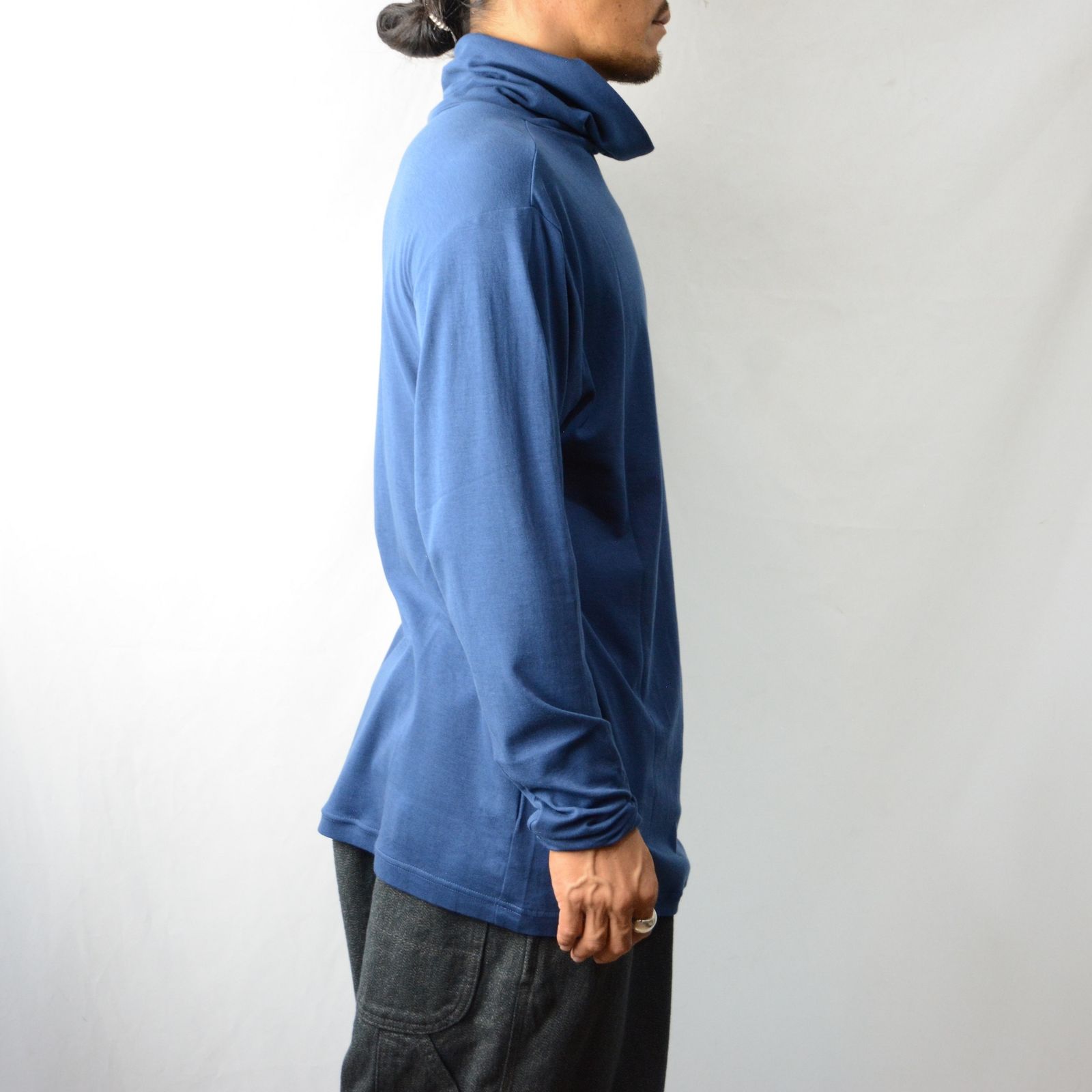 turtleneck cutsew (NAVY) - タートルネック カットソー （ネイビー）