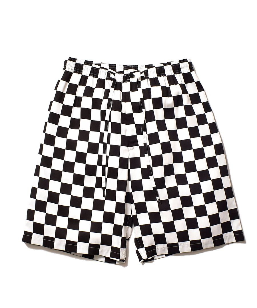 CU.Denim Checker flag Surf Shorts (WPT)