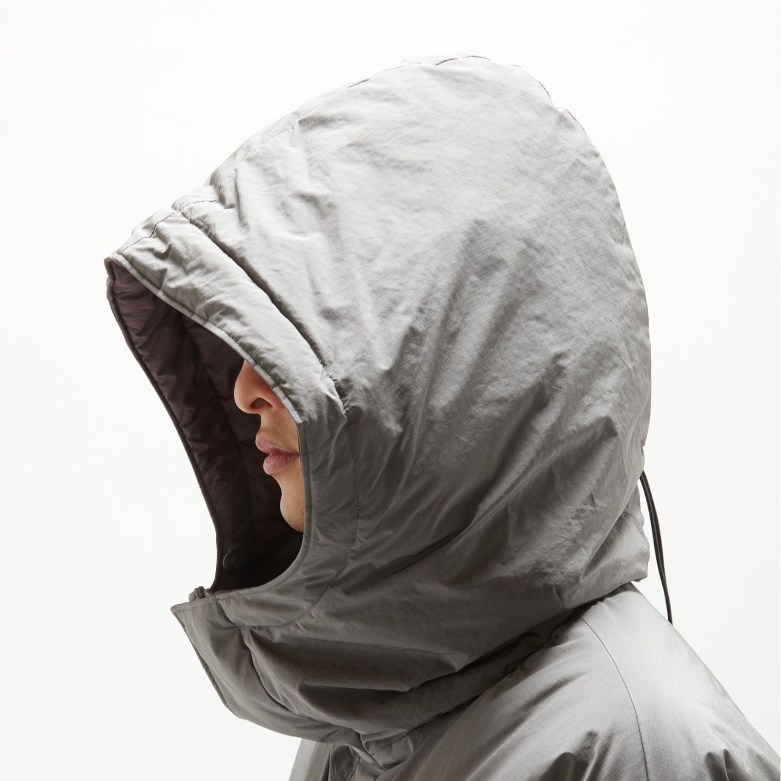 N.HOOLYWOOD COMPILE / HOODED BLOUSON （CHARCOALOAL） / フード付きブルゾン (チャコール)