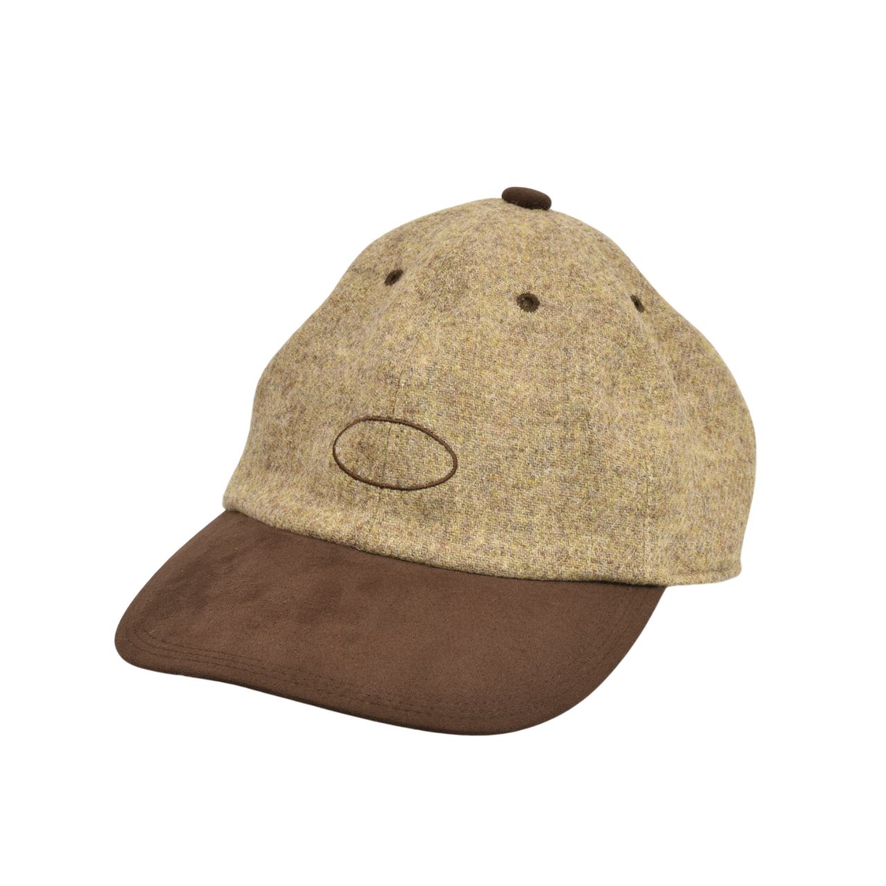 British Tweed Wool Cap "FANBOY" (COCOA)｜ツイード キャップ｜Y01019