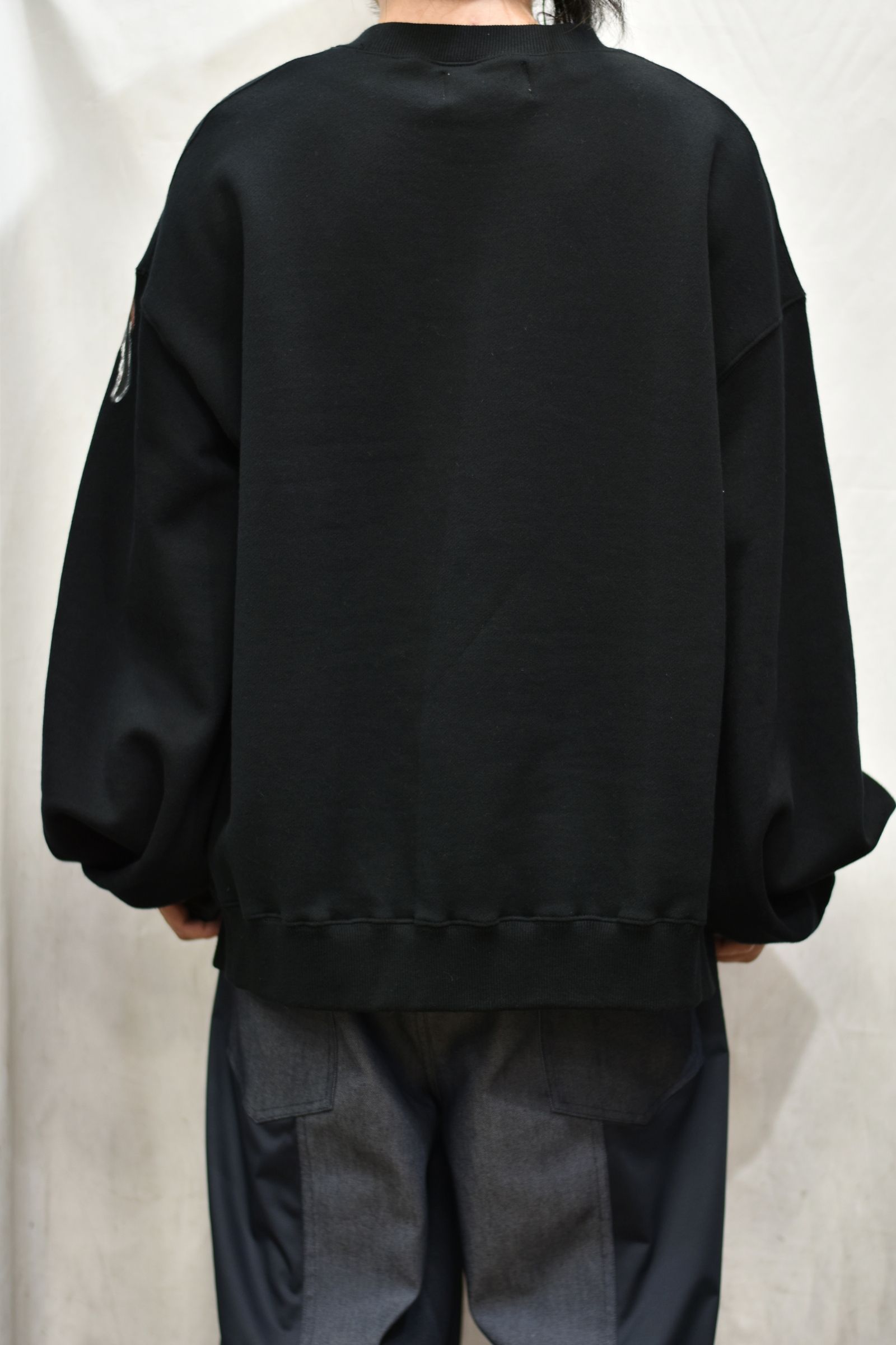 タックパフスウェット / LB21FW-PO01-HP (BLACK×CANNA)