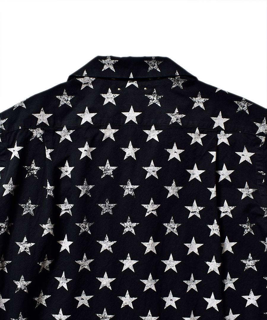 Hazy Star Denim S/S Open Collar SH