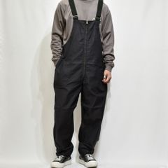 DECK TYPE WIDE OVERALLS (BLACK)