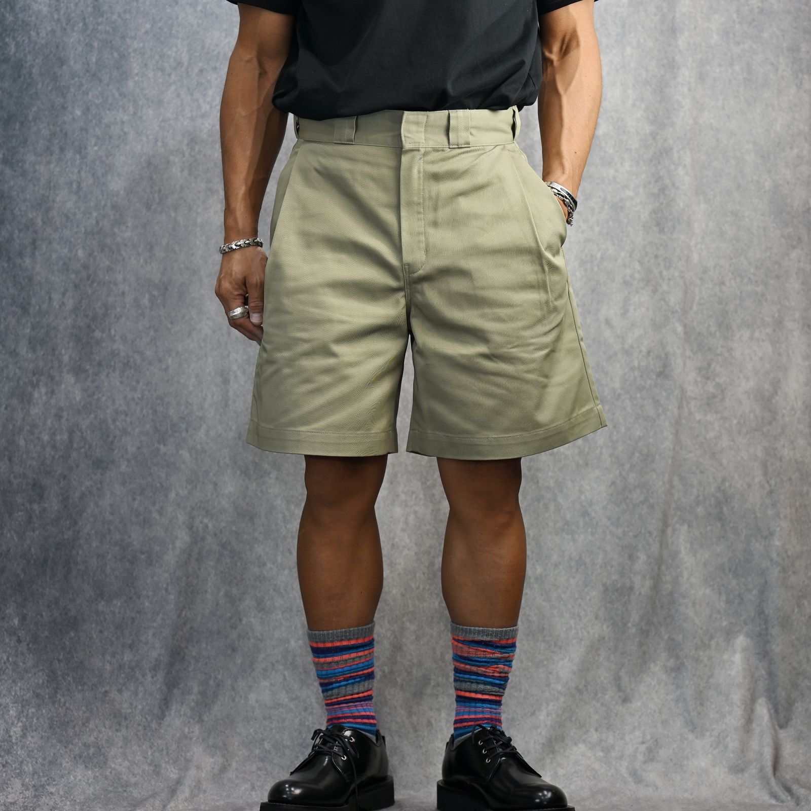 × Dickies HALF PANTS （BEIGE） / × ディッキーズ ハーフパンツ （ベージュ） / 2251-CP41-014