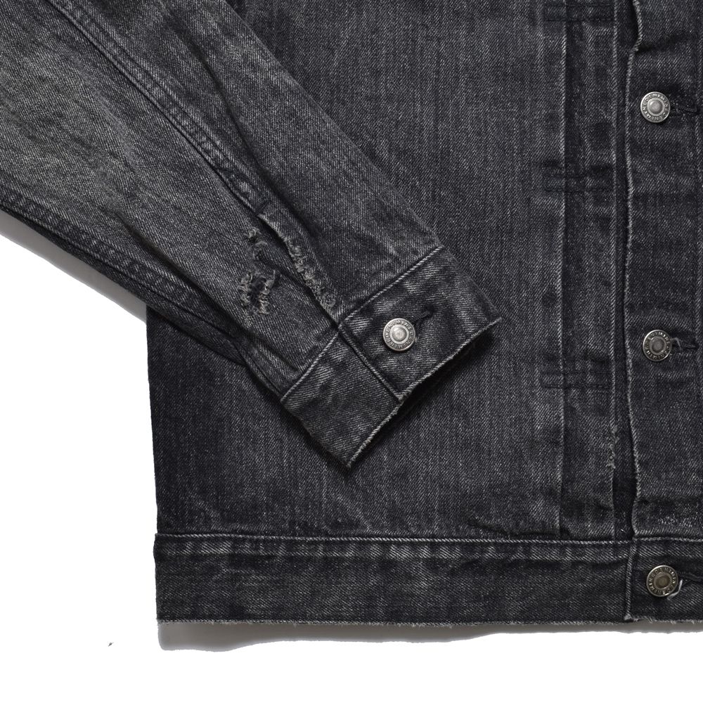 Denim Classic Trucker Jaket TYPE-1 （BKU / ブラック）｜デニムジャケット｜MDFBF09802