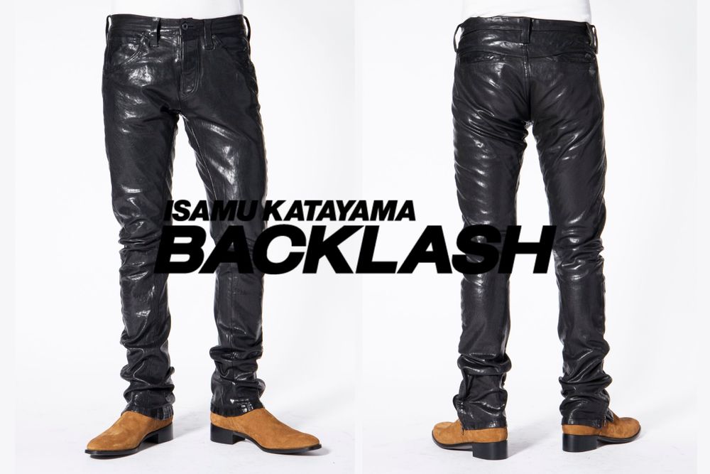 ISAMUKATAYAMA BACKLASH 【永遠の定番イタリアンダブルショルダー製品染めパンツ】入荷!!