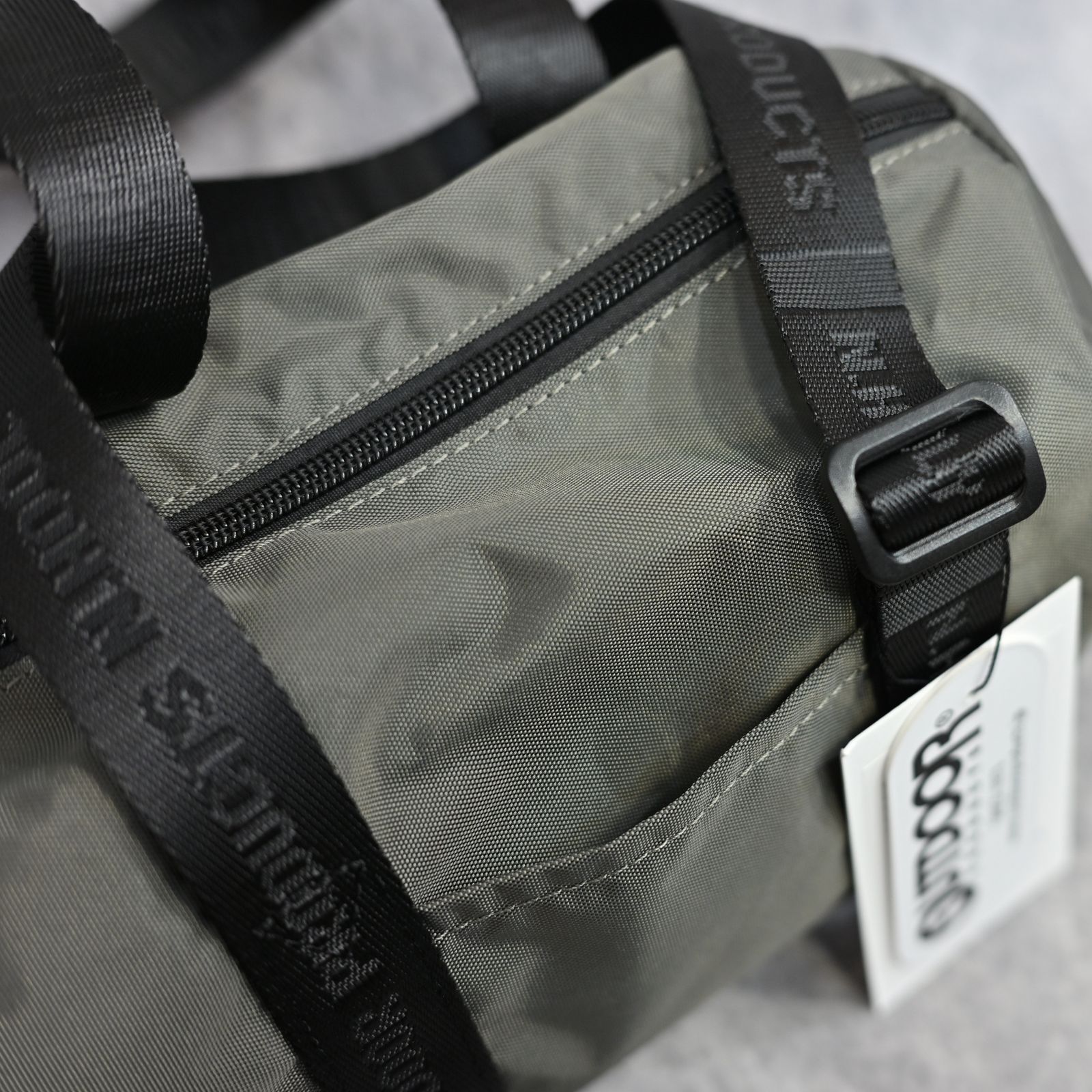 × OUTDOOR PRODUCTS MINI BARREL BAG （CHARCOAL）｜2252-AC06