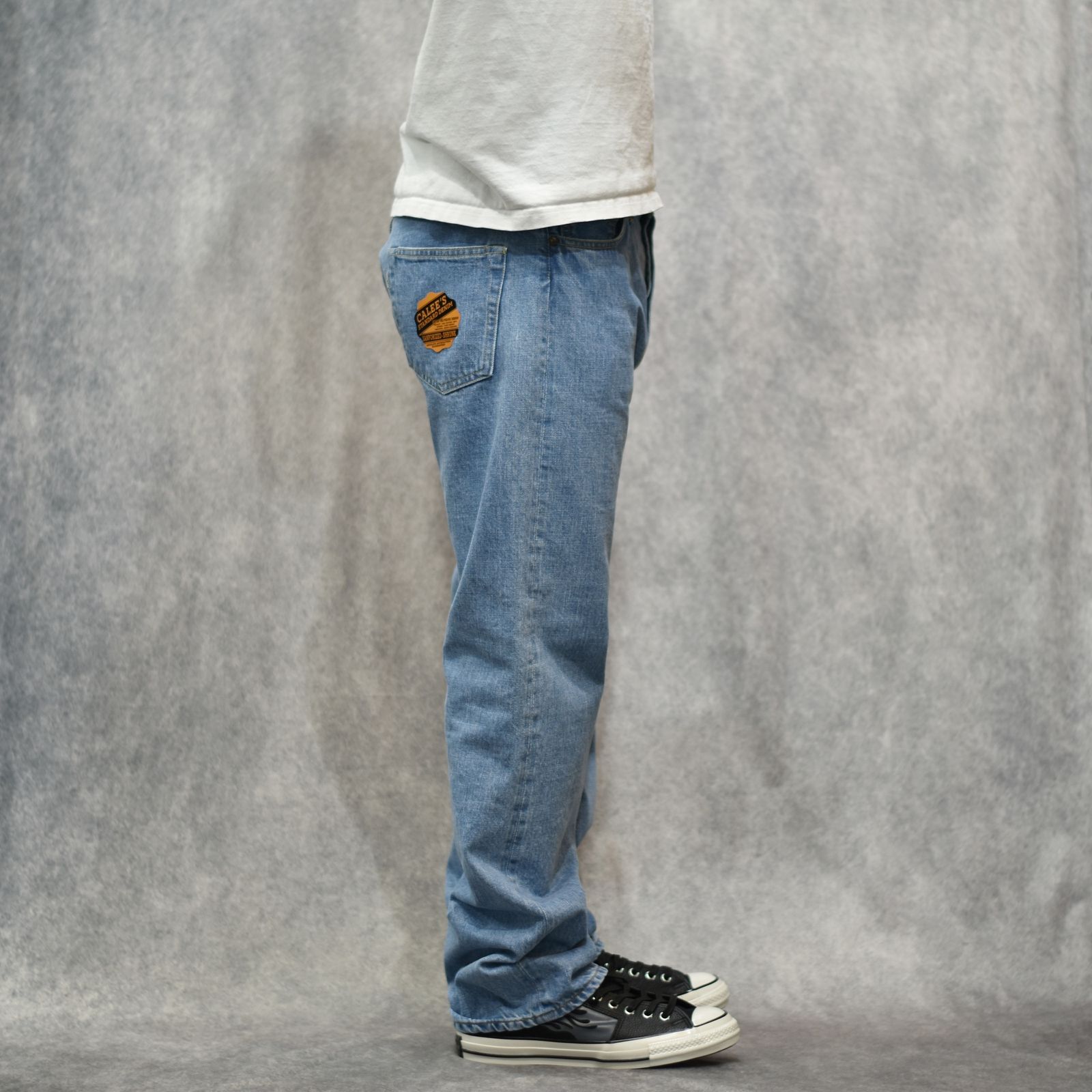 VINTAGE REPRODUCT STRAIGHT DENIM PANTS ＜USED＞ (USED INDIGO BLUE)｜ストレート デニムパンツ｜CL-26AWPT005