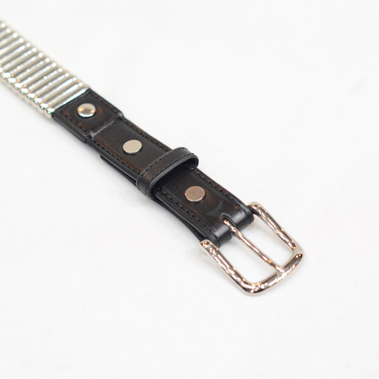 JOHNLAWRENCESULLIVAN - PIN BUCKLE METAL BELT” | chord online store