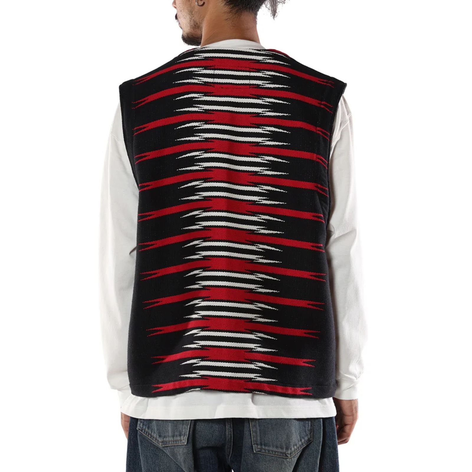NATIVE BLANKET VEST (BLACK)｜ネイティブ ブランケット ベスト｜CL-26EA001ULT